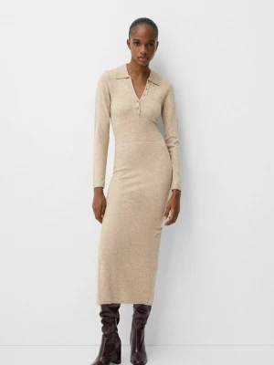 Obrázek produktu Košilové šaty Bershka písková