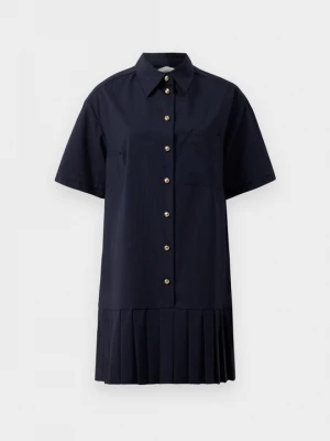 Obrázek produktu Košilové šaty CLAUDIE PIERLOT tmavě modrá