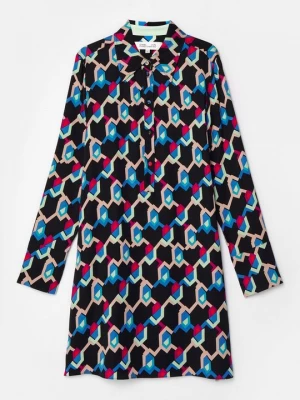 Obrázek produktu Košilové šaty Diane Von Furstenberg černá