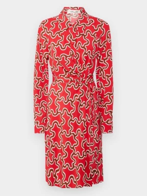 Obrázek produktu Košilové šaty Diane Von Furstenberg červená
