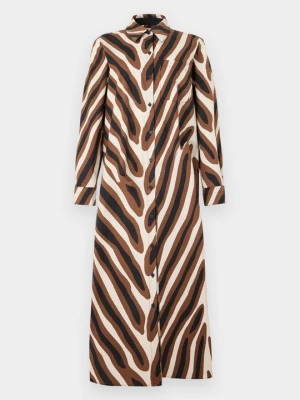Obrázek produktu Košilové šaty Diane Von Furstenberg hnědá