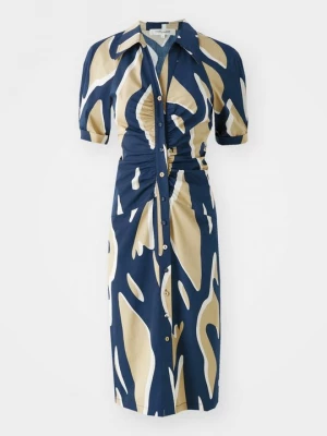 Obrázek produktu Košilové šaty Diane Von Furstenberg hnědá