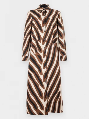 Obrázek produktu Košilové šaty Diane Von Furstenberg hnědá