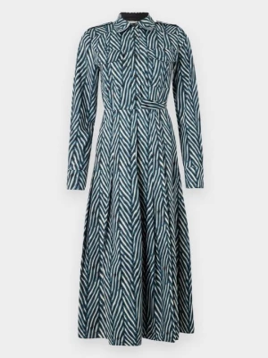 Obrázek produktu Košilové šaty Diane Von Furstenberg modrá