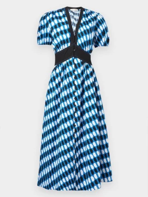 Obrázek produktu Košilové šaty Diane Von Furstenberg modrá