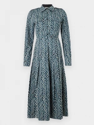 Obrázek produktu Košilové šaty Diane Von Furstenberg modrá