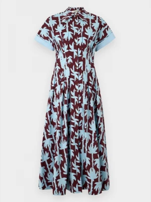 Obrázek produktu Košilové šaty Diane Von Furstenberg modrá