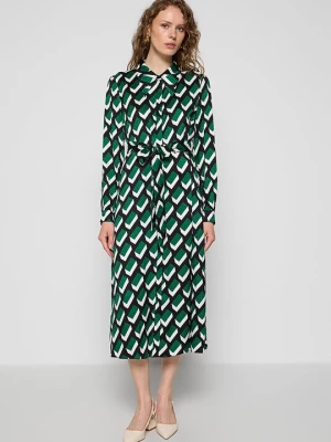 Obrázek produktu Košilové šaty Diane Von Furstenberg zelená