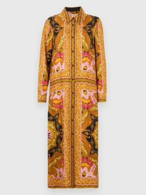 Obrázek produktu Košilové šaty Diane Von Furstenberg zelená