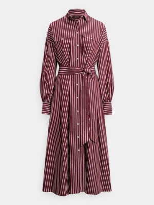 Obrázek produktu Košilové šaty Lauren Ralph Lauren tmavě červená