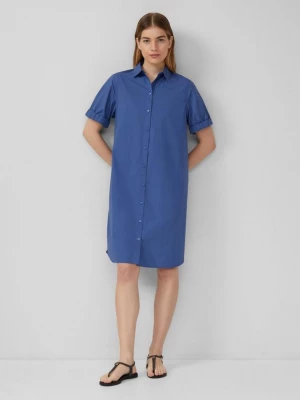 Obrázek produktu Košilové šaty oversize s nařasenými detaily s.Oliver modrá