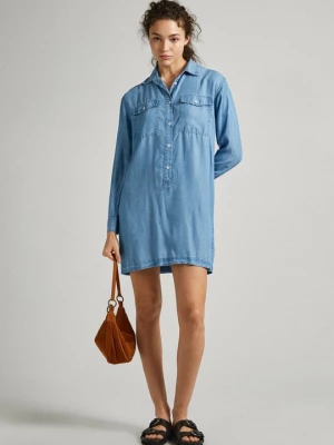 Obrázek produktu Košilové šaty Pepe Jeans modrá