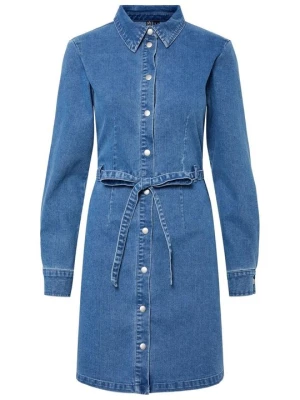 Obrázek produktu Košilové šaty Pieces světlemodrý denim