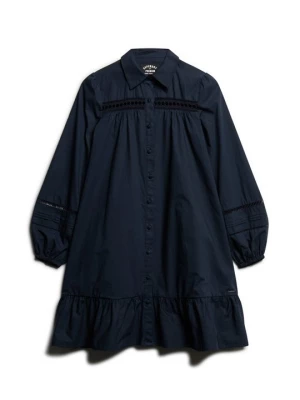 Obrázek produktu Košilové šaty Superdry modrá