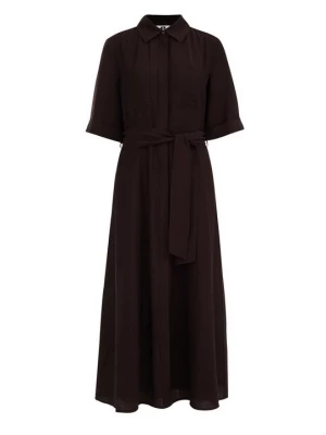 Obrázek produktu Košilové šaty WE Fashion tmavě hnědá