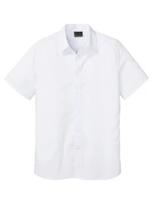Obrázek produktu Koszula z krótkim rękawem Slim Fit BonPrix biały