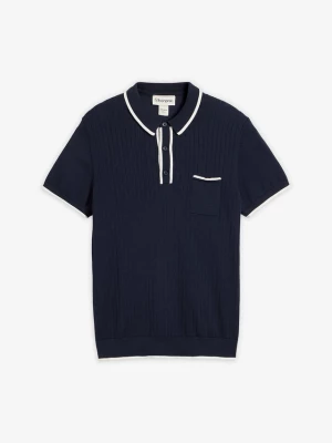 Obrázek produktu Koszulka polo z dzianiny, regular fit BonPrix niebieski