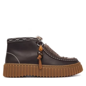 Obrázek produktu Kotníková obuv Clarks Torhill Moss 26327772 Hnědá