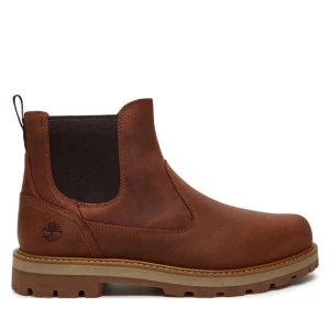 Obrázek produktu Kotníková obuv s elastickým prvkem Timberland Britton Road Mid Chelsea TB0A6A4WEM61 Hnědá