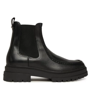 Obrázek produktu Kotníková obuv s elastickým prvkem Tommy Hilfiger Th Chunky Dress Casual Chel FM0FM05763 Černá
