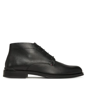 Obrázek produktu Kotníková obuv Tommy Hilfiger Corporate Hilfiger Lth Boot FM0FM05697 Černá