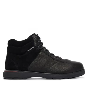 Obrázek produktu Kotníková obuv Tommy Hilfiger Corporate Outdoor Warm Lth Boot FM0FM05991 Černá