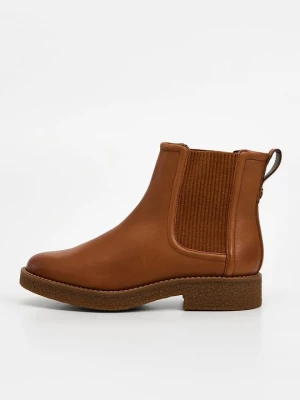 Obrázek produktu Kotníkové boty Clarks světlehnědá