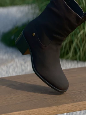 Obrázek produktu Kotníkové boty Copenhagen Shoes tmavě hnědá