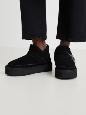 Obrázek produktu Kotníkové boty na platformě Even&Odd Wide Fit By Zalando černá