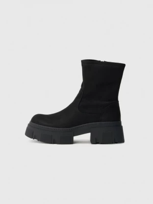 Obrázek produktu Kotníkové boty na platformě Even&Odd Wide Fit By Zalando černá