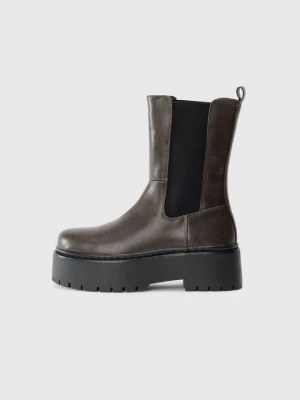 Obrázek produktu Kotníkové boty na platformě Even&Odd Wide Fit By Zalando hnědá