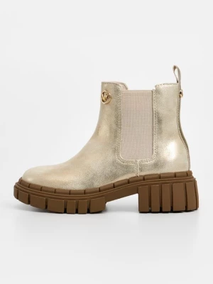 Obrázek produktu Kotníkové boty na platformě Michael Kors zlatá barva