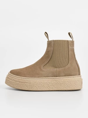 Obrázek produktu Kotníkové boty na platformě MM6 Maison Margiela béžová