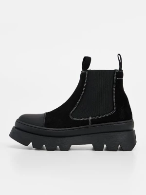 Obrázek produktu Kotníkové boty na platformě MM6 Maison Margiela černá