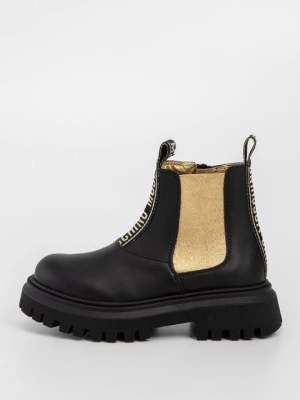 Obrázek produktu Kotníkové boty na platformě MOSCHINO černá