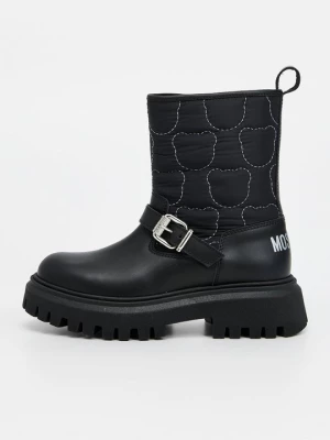 Obrázek produktu Kotníkové boty na platformě MOSCHINO černá
