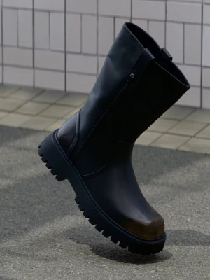 Obrázek produktu Kotníkové boty na platformě YOURTURN By Zalando tmavě hnědá