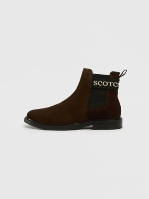 Obrázek produktu Kotníkové boty Scotch & Soda tmavě hnědá