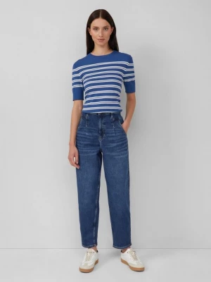 Obrázek produktu Kotníkové džíny / Regular Fit / High Rise / Barrel Leg / 360° Denim s.Oliver modrá