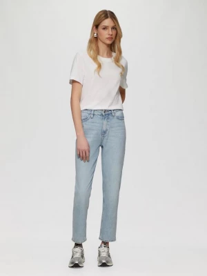 Obrázek produktu Kotníkové džíny Tizie / Slim Fit / High Rise / Tapered Leg / Palcové velikosti QS modrá