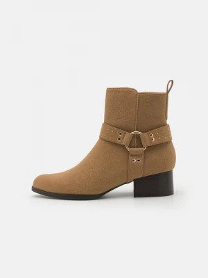 Obrázek produktu Kovbojské / motorkářské kotníkové boty Anna Field By Zalando béžová