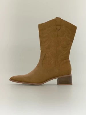 Obrázek produktu Kovbojské / motorkářské kotníkové boty Anna Field By Zalando koňaková