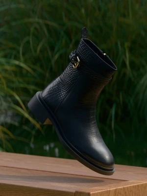 Obrázek produktu Kovbojské / motorkářské kotníkové boty Copenhagen Shoes černá