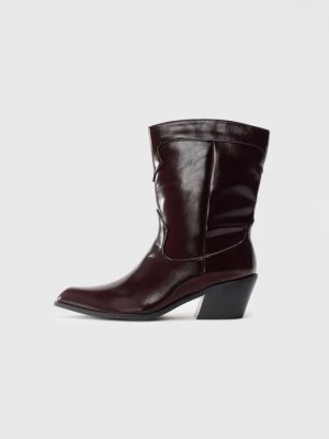 Obrázek produktu Kovbojské / motorkářské kotníkové boty Even&Odd By Zalando bordó