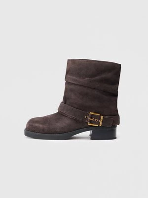 Obrázek produktu Kovbojské/motorkářské kotníkové boty Michael Kors hnědá