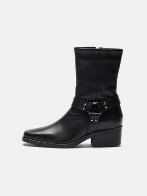 Obrázek produktu Kovbojské / motorkářské kotníkové boty Zign By Zalando černá