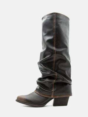 Obrázek produktu Kovbojské / motorkářské kozačky Even&Odd By Zalando hnědá