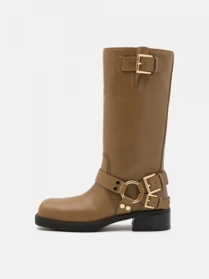 Obrázek produktu Kovbojské / motorkářské kozačky Michael Kors hnědá