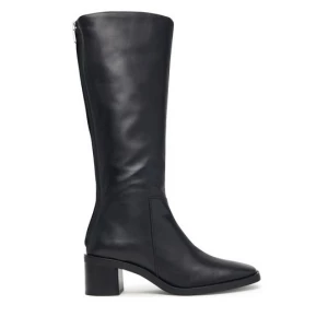 Obrázek produktu Kozačky Calvin Klein Block Heel High Boot Zip Lth HW0HW03172 Černá