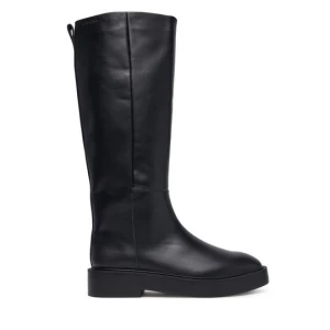 Obrázek produktu Kozačky Calvin Klein Conc Welt High Boot Lth HW0HW03213 Černá